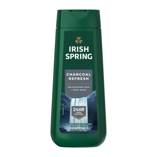 شامپو بدن ایریش اسپرینگ ذغال Irish Spring Charcoal Refresh