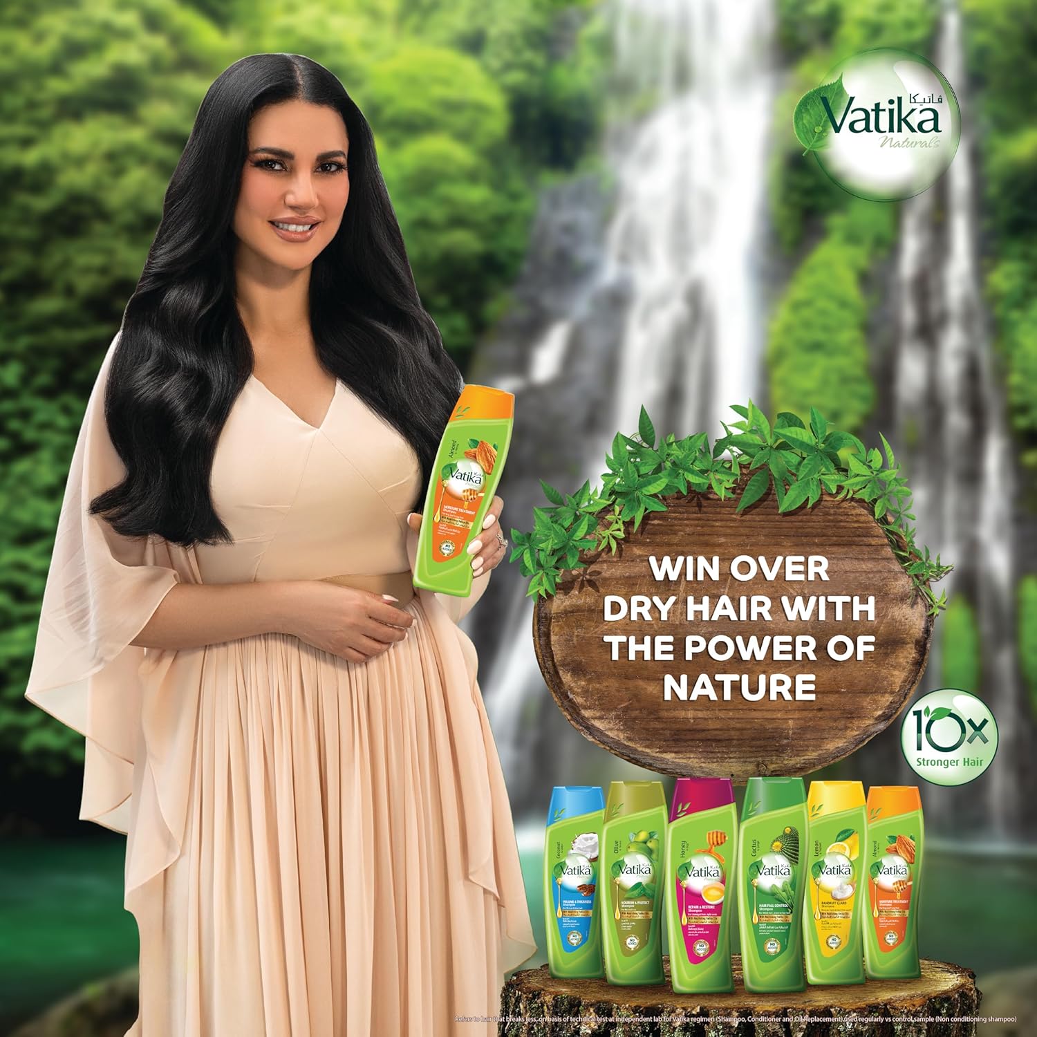 Vatika Naturals Moisture Treatment Shampoo 400ml | Natural & Herbal | Enriched with Almond and Honey