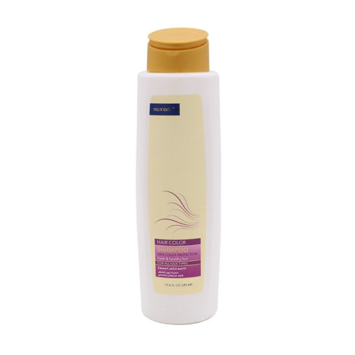 شامپو موهای رنگ شده مکس لیدی حجم 580 میلی لیتر Maxlady Colored Shampoo