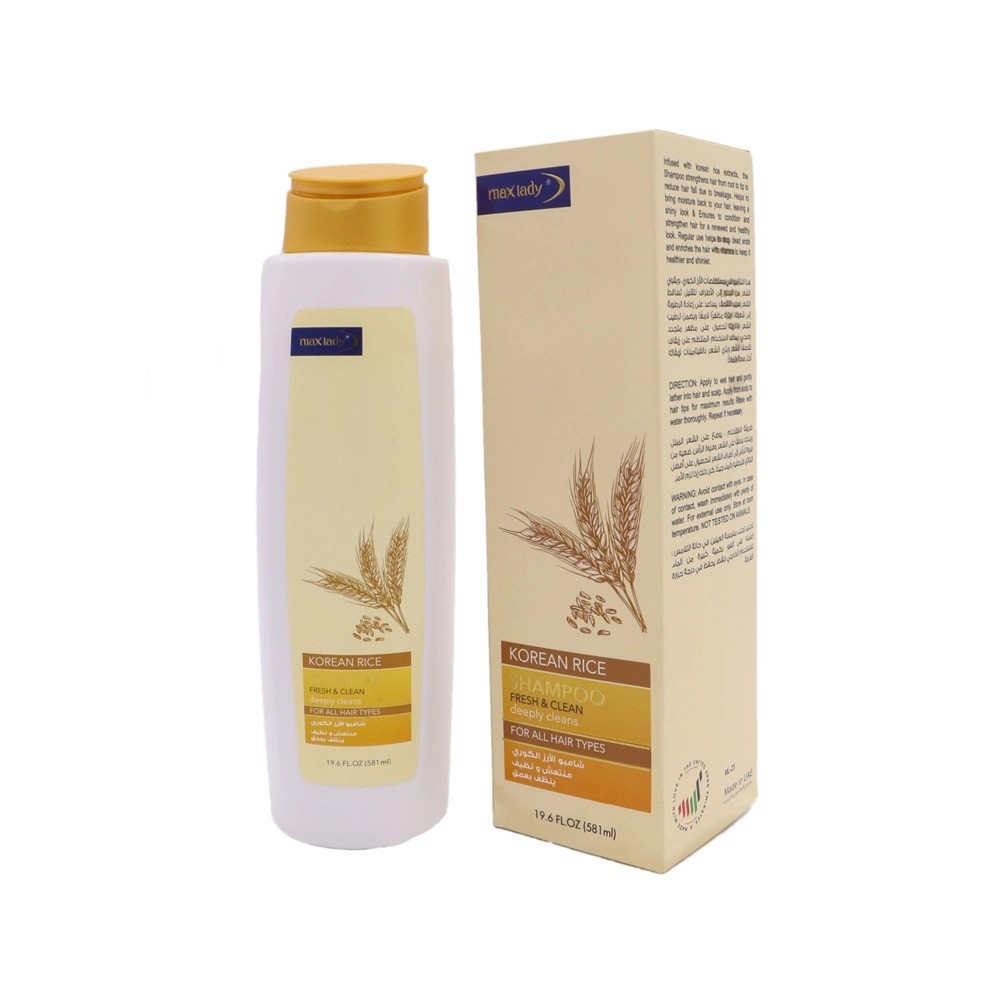 شامپو برنج کره ای مکس لیدی