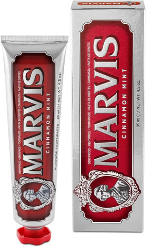 خمیر دندان دارچین و نعناع مارویس Marvis Cinnamon Mint Toothpaste حجم 85 میلی لیتر