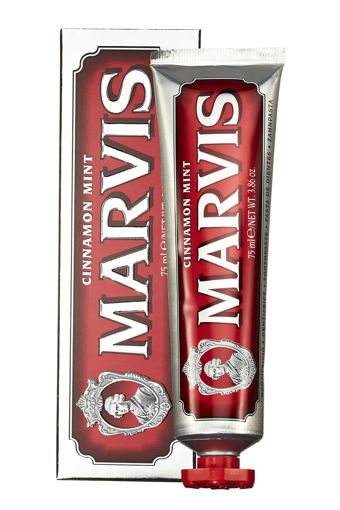 خمیردندان دارچین و نعناع مارویس Marvis Cinnamon Mint حجم 75 میلی لیتر
