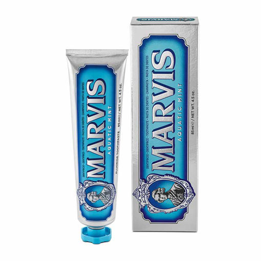 خمیردندان دریایی و نعناع مارویس Marvis Aquatic Mint حجم 85 میلی لیتر