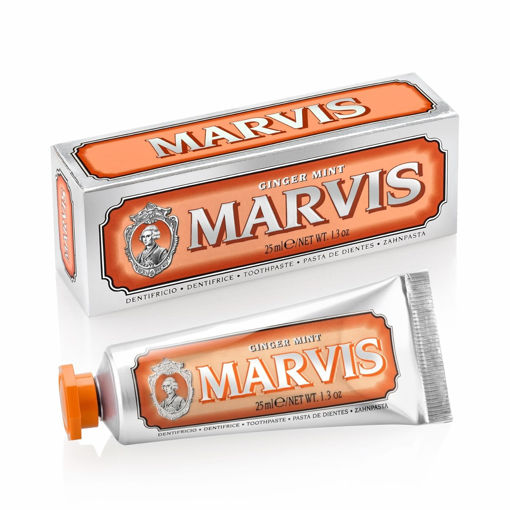 خمیردندان زنجبیل و نعناع مارویس Marvis Ginger Mint حجم 85 میلی لیتر