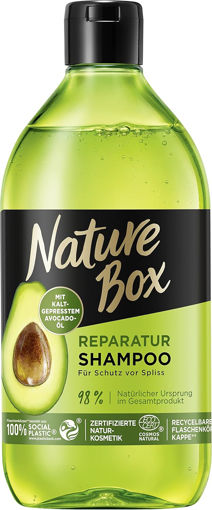 شامپو ترمیم کننده و‌ ضد موخوره آووکادو نیچر باکس Nature Box Repair Avocado Shampoo