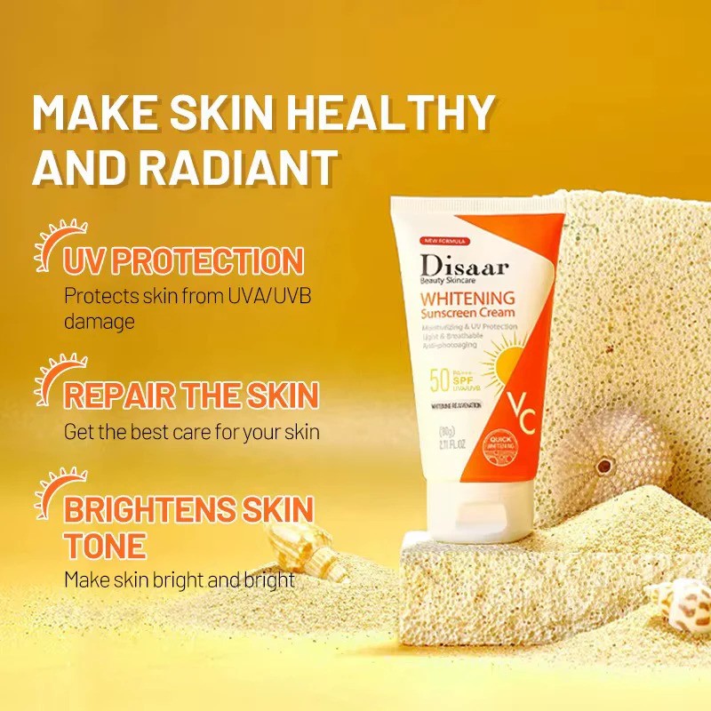 DISAAR Whitening Sunscreen Cream spf50