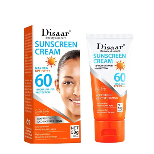ضد آفتاب دیسار با حداکثر محافظت Disaar Sunscreen Cream SPF max sun spf 60-50g