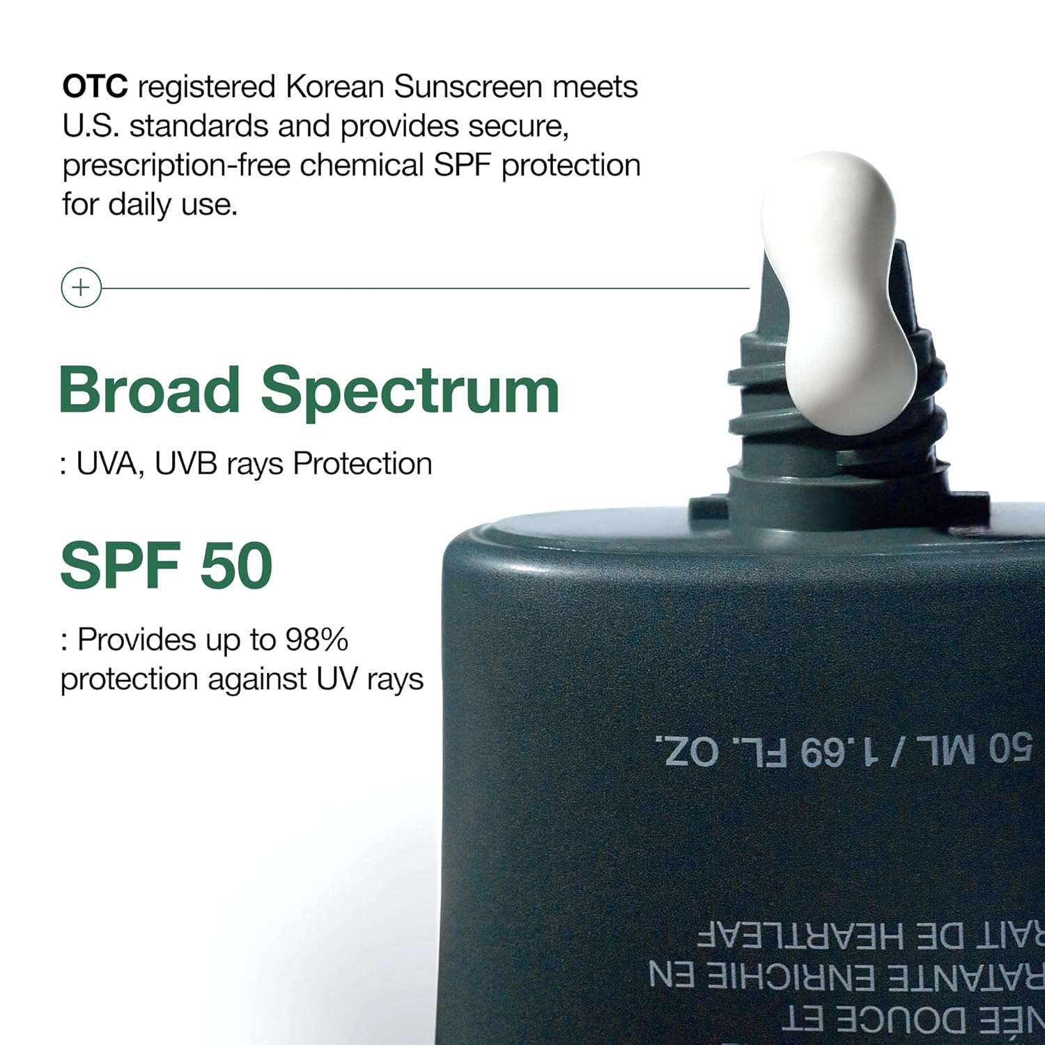 Anua Heartleaf Silky Moisture Mild Sunscreen