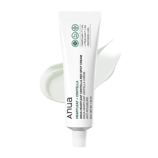 کرم ضد جوش و لک حاوی عصاره سنتلا آنوا Anua Heartleaf Centella Red Spot Cream