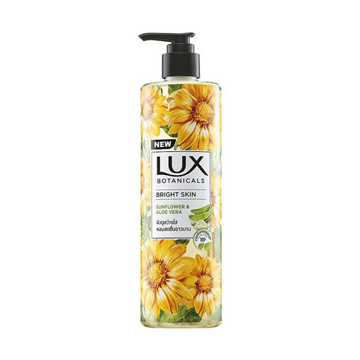 شامپو بدن گل آفتابگردان و آلوئه ورای لوکس Lux Botanicals Bright Skin Sunflower and Aloe Vera Body Wash