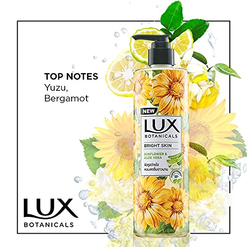 Lux Botanicals Bright Skin Sunflower and Aloe Vera Body Wash