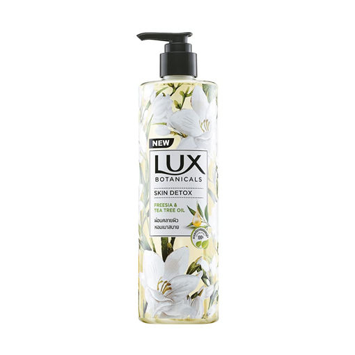 شامپو بدن گل فریزیا و درخت چای لوکس Lux Botanicals Skin Detox Freesia and Tea Tree Oil Body Wash