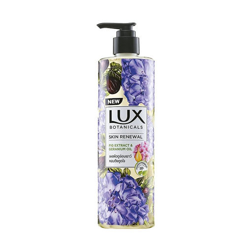 شامپو بدن انجیر و گل شمعدانی لوکس Lux Botanicals Skin Renewal Fig Extract and Geranium Oil Body Wash