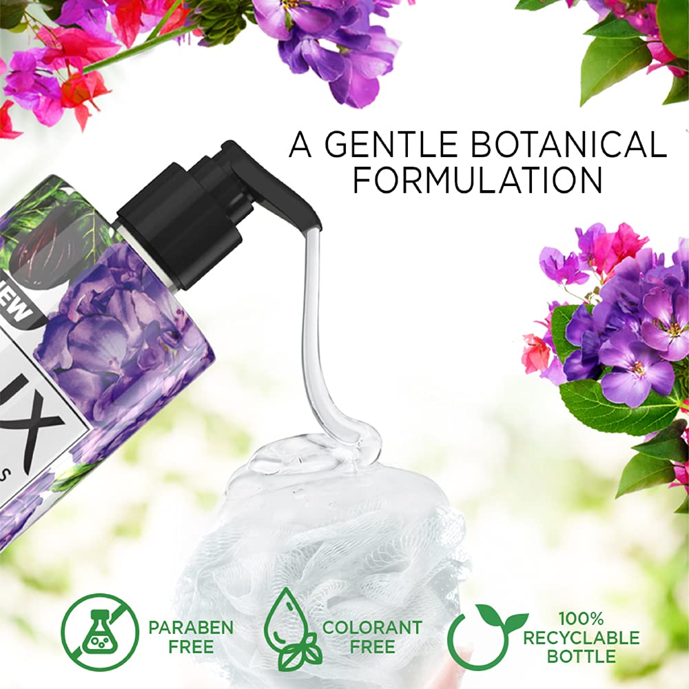 Lux Botanicals Skin Renewal Fig Extract and Geranium Oil Body Wash