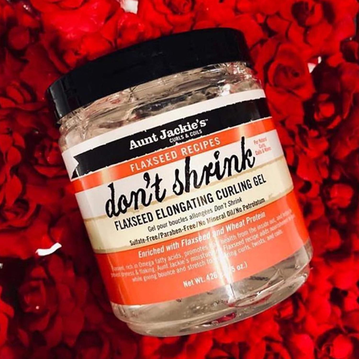 Aunt Jackie& Shrink Flaxseed Elongating Curling Gel