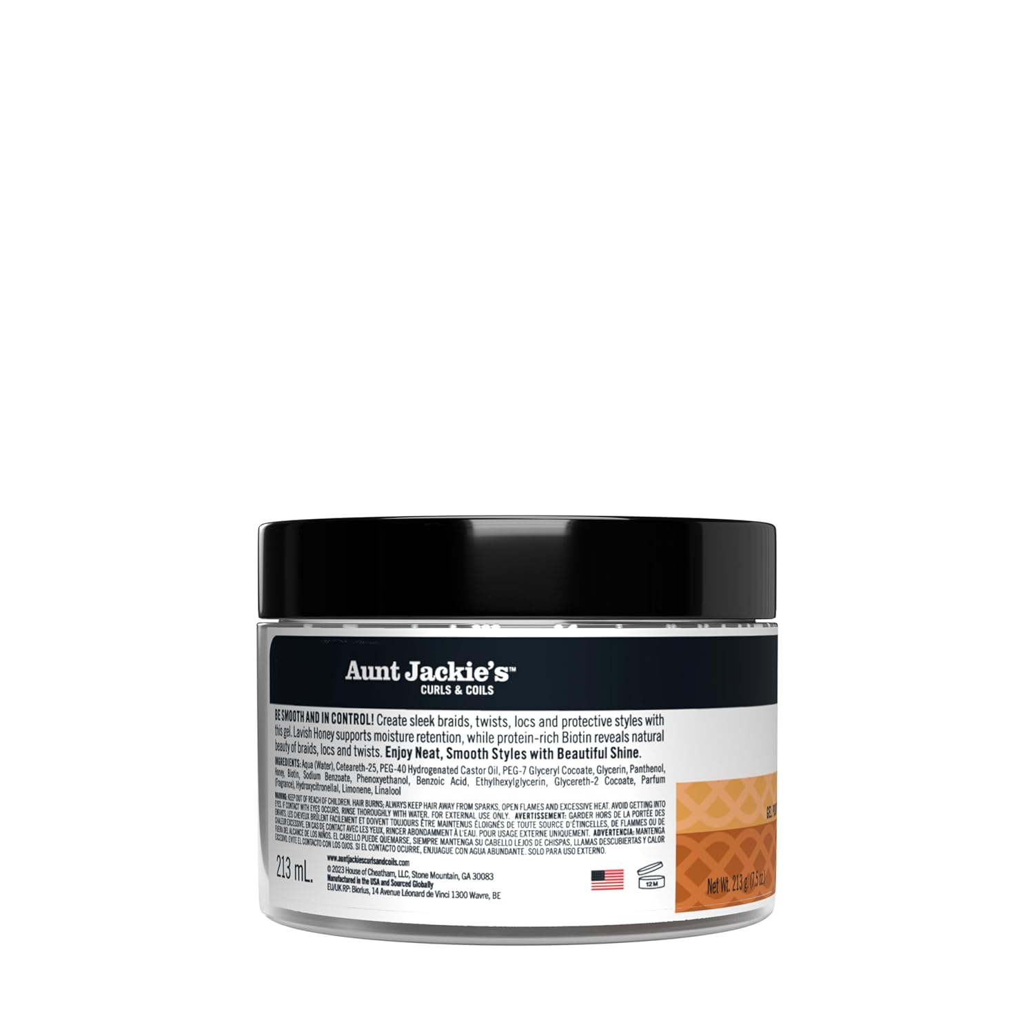 ژل توئیست و استایل قوی عسل و بیوتین موی فر آنت جکیز