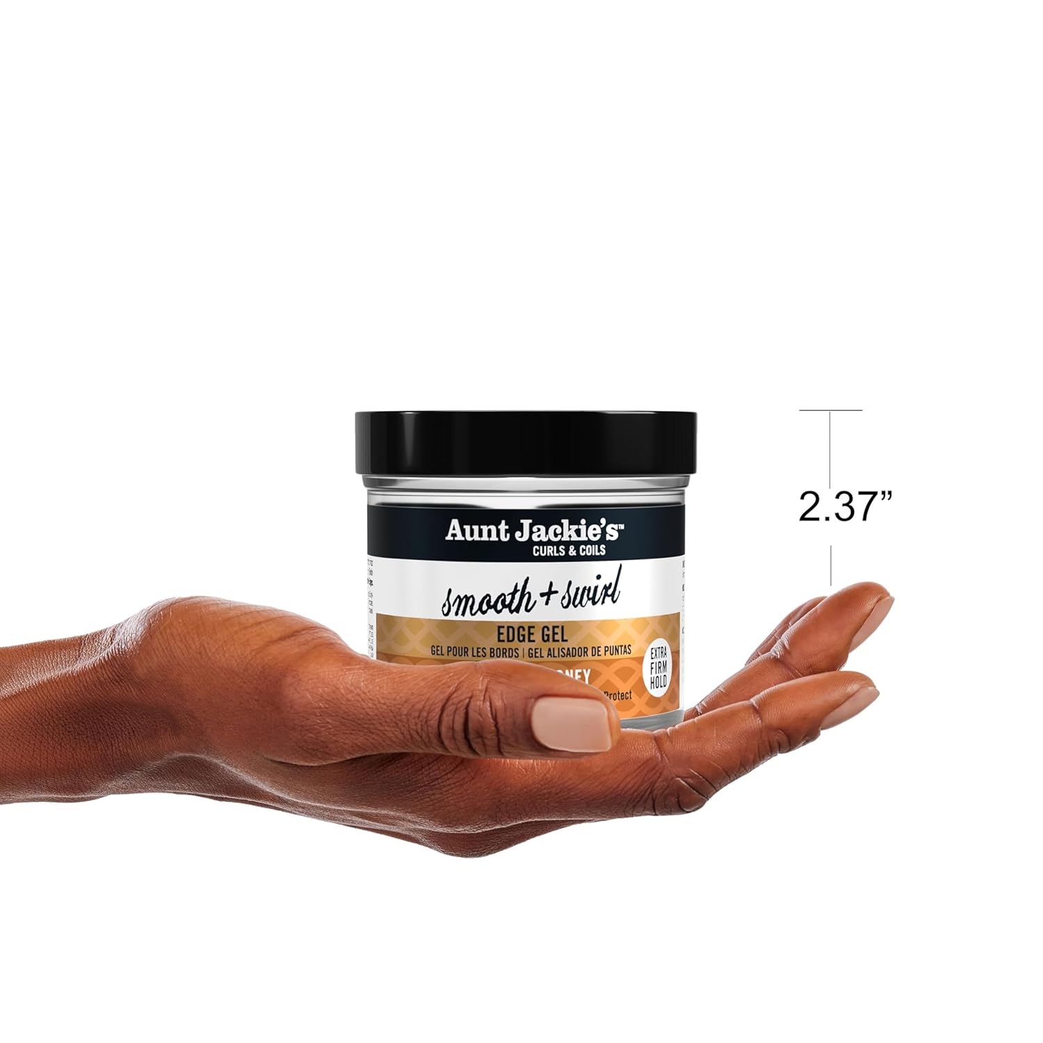 Aunt Jackie's Smooth + Swirl Edge Gel with Extra Firm Hold 