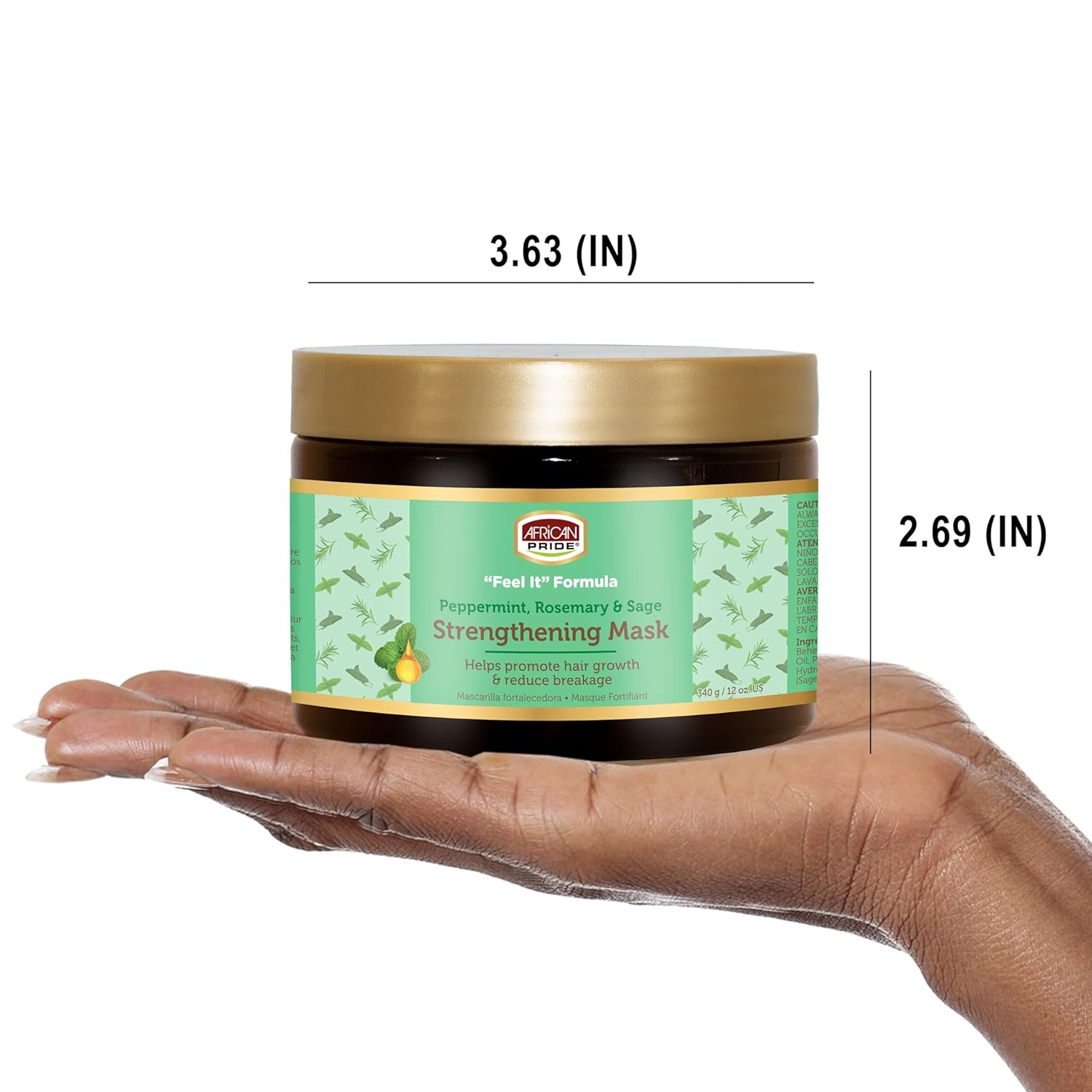 African Pride Feel It Formula Hair Strengthening Mask
