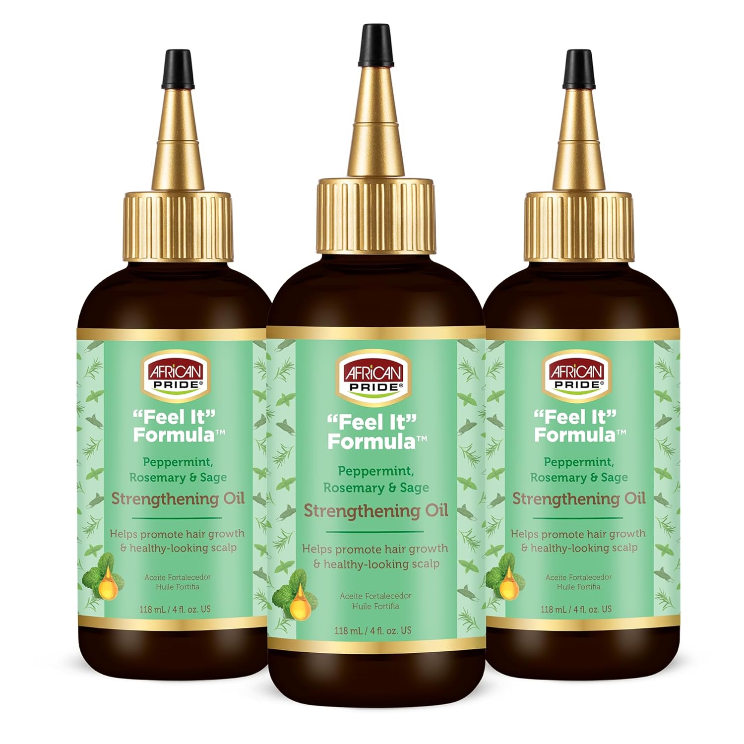 African Pride Feel-It Formula Strengthening Oil