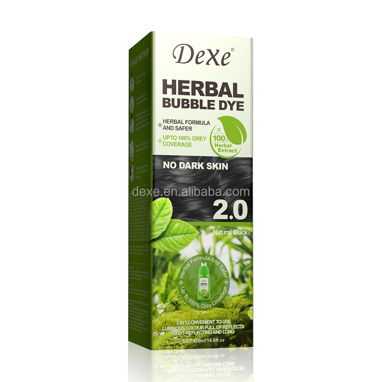 شامپو رنگ مشکی طبیعی دکسی 