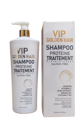 شامپو وی آی پی گلدن هیر Vip Golden Hair Shampoo حجم 1000 میلی لیتر