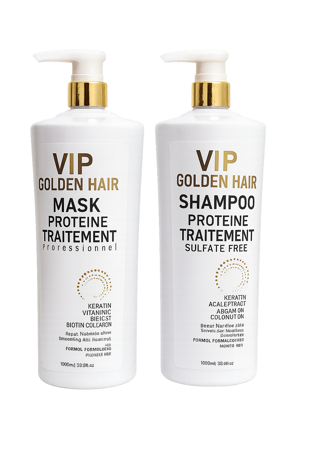 شامپو و ماسک مو وی آی پی گلدن هیر