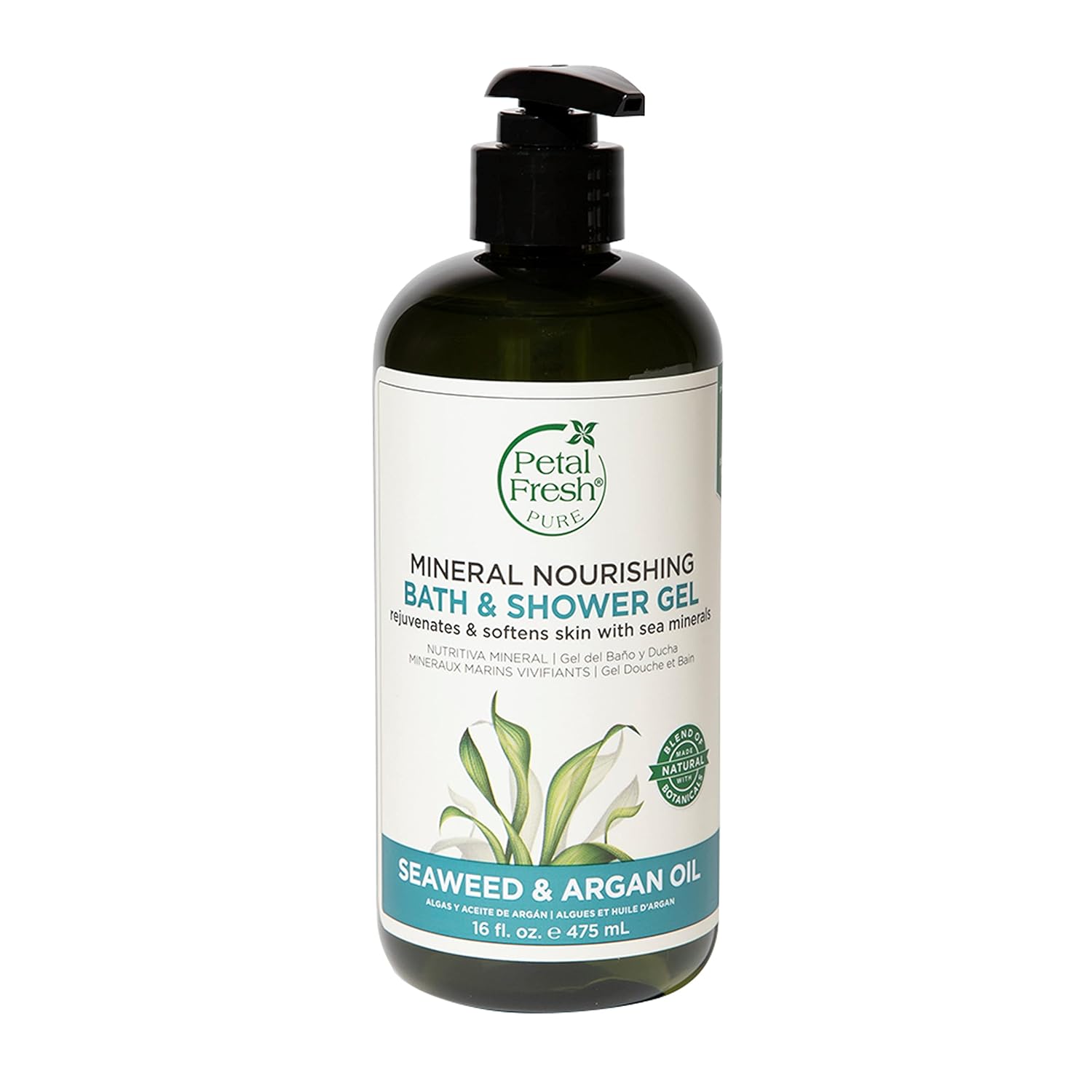 شاور ژل پتال فرش حاوی جلبک دریایی و روغن آرگان