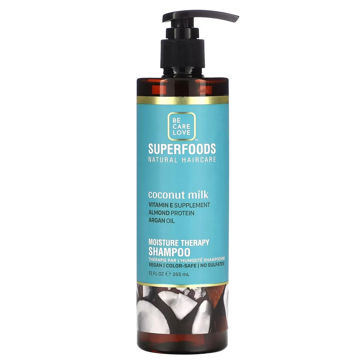  شامپو درمانی، تقویتی و ترمیم کننده موهای آسیب دیده سوپر فودز بی سی ال