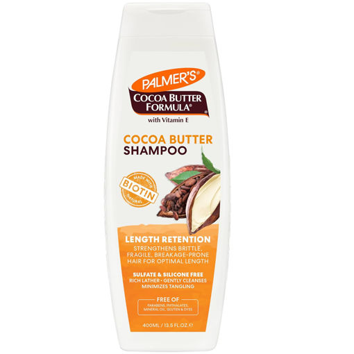 شامپو بيوتين و کره کاکائو پالمرز ‏ Palmers Cocoa Butter Formula Biotin Length Retention Shampoo