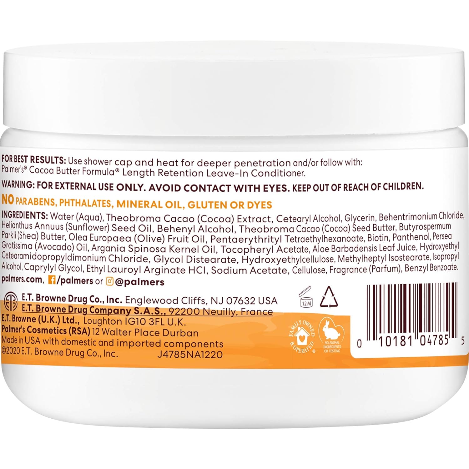 ديپ کانديشنر داخل حمام بيوتين پالمرز