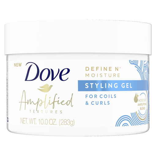 ژل استايل و‌ رطوبت رسان موي فر داو Dove Amplified Textures Define N' Moisture Styling Gel