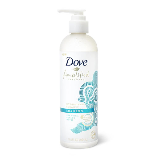 شامپو آبرسان و تميز کننده موي فر داو Dove Amplified Textures Hydrating Cleanse Shampoo