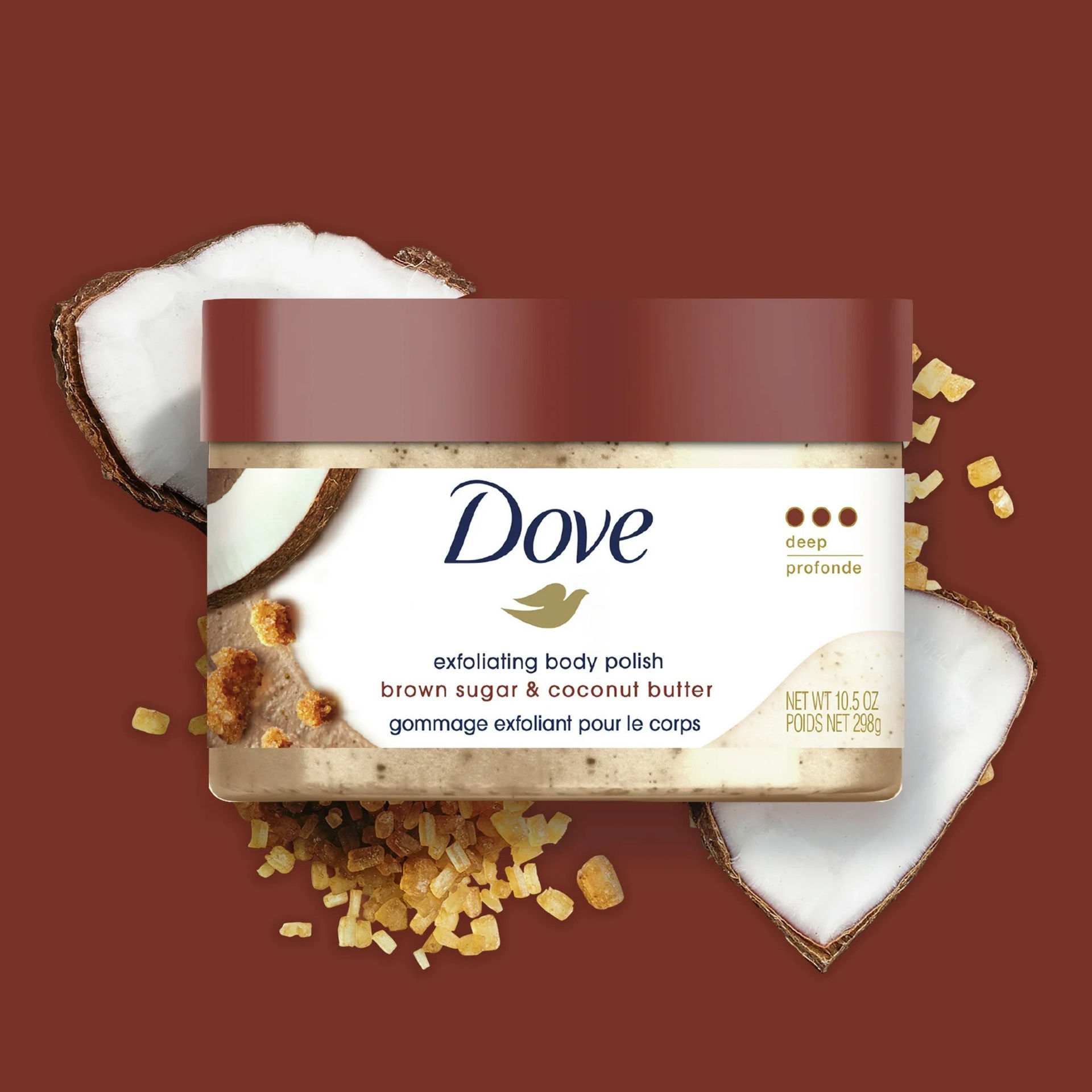 Dove Body Polish Brown Sugar and Coconut Butter