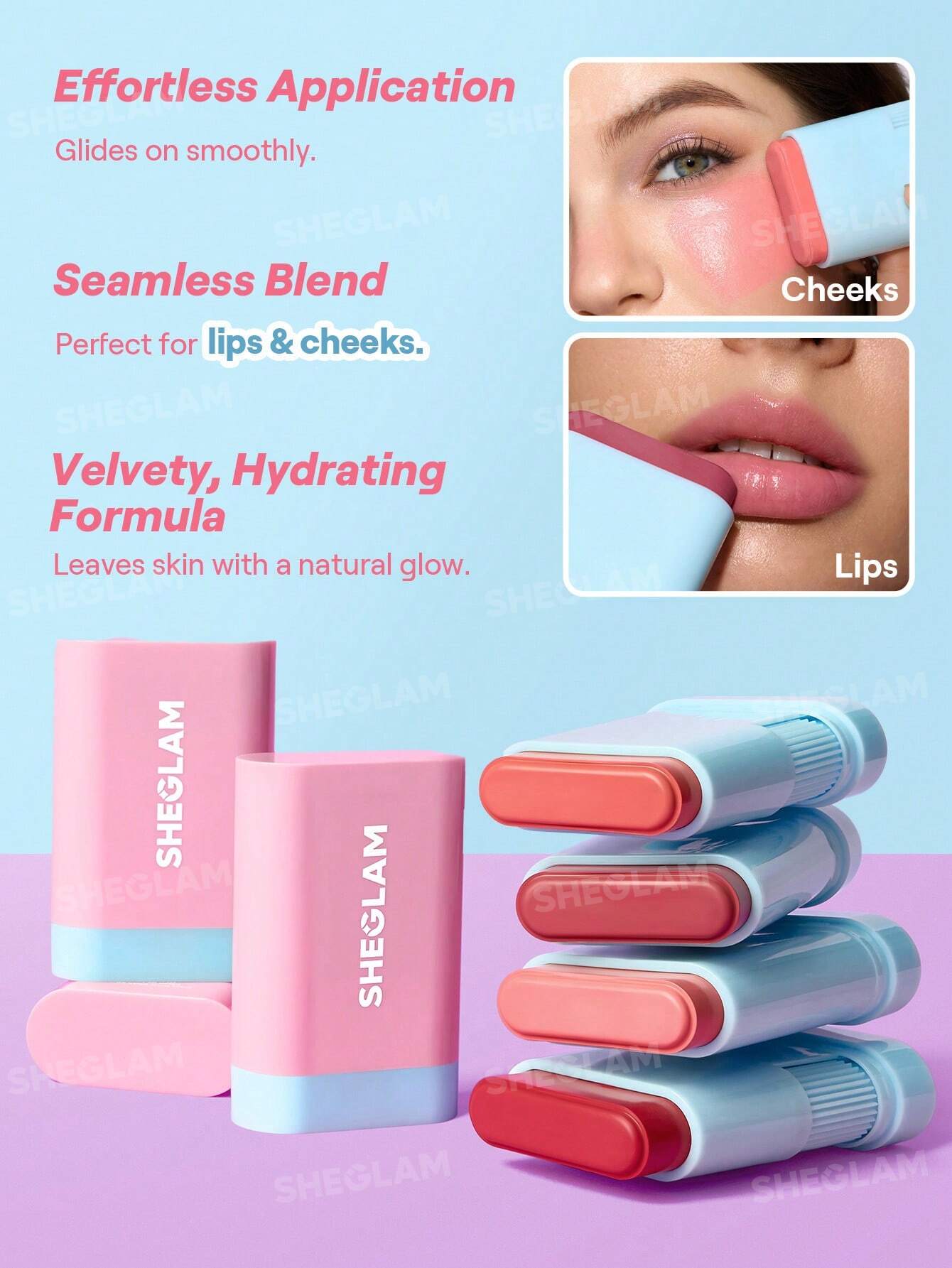 Glass Glow Blush Stick-Pink Lemonade