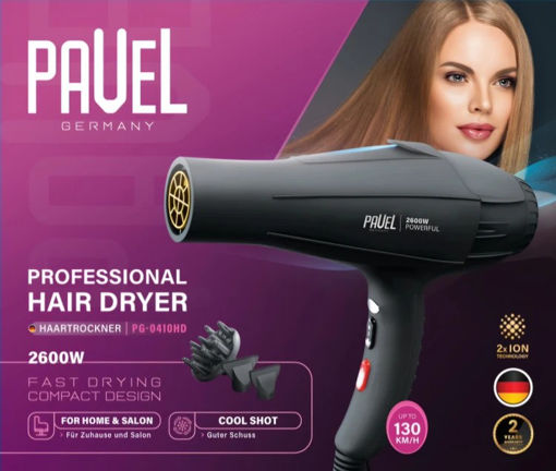 سشوار حرفه ای پاول آلمان مدل PG-0410HD