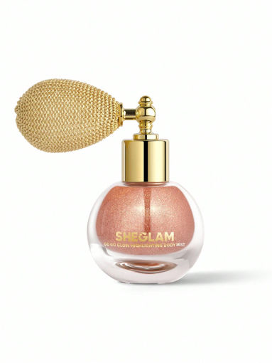 هایلایتر بدن گو گو گلو شیگلم مدل Go Go Glow Highlighting Body Mist-Crimson Sparkle