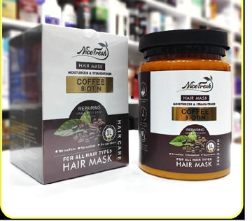 ماسک مو بدون سولفات نایس فرش عصاره قهوه و بیوتین