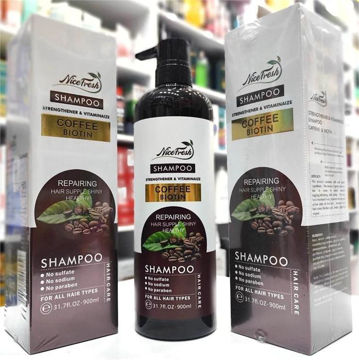 شامپو مو بدون سولفات نایس فرش عصاره قهوه و بیوتین