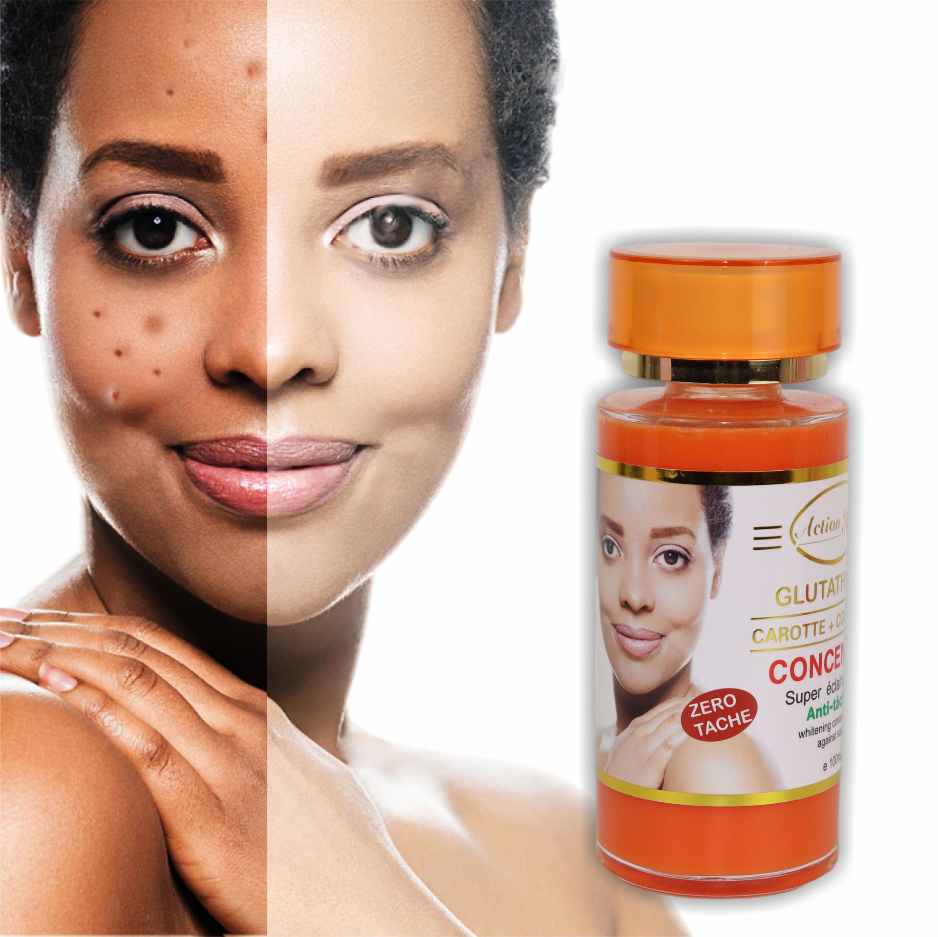 سرم ضد لک و سفید کننده OEM حاوی گلوتاتیون و کلاژن