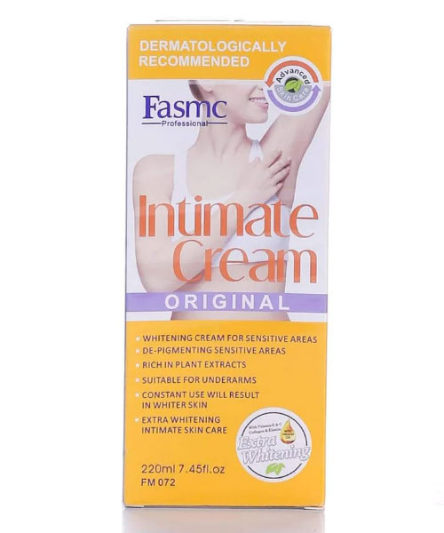 کرم سفید کننده نواحی حساس بدن fasmc