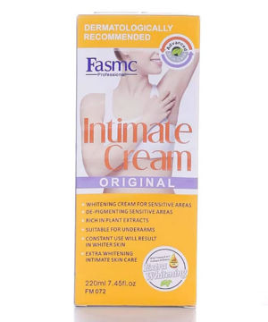 کرم سفید کننده نواحی حساس بدن fasmc