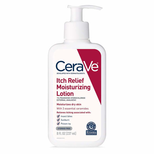 لوسیون بدن تسکین دهنده خارش و آبرسان سراوی  حجم237 میلی لیتر CeraVe Anti Itch Moisturizing Lotion