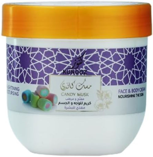 کرم صورت و بدن کندی مشک کنوزCandy Musk Face and Body Cream 200 ml