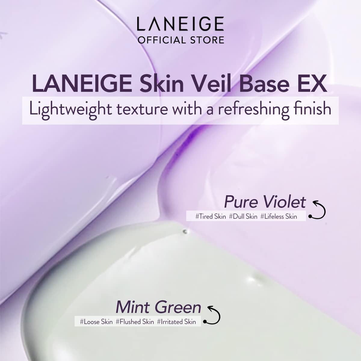 Laneige Skin Veil Base EX Primer 30 ml, 60 Mint Green