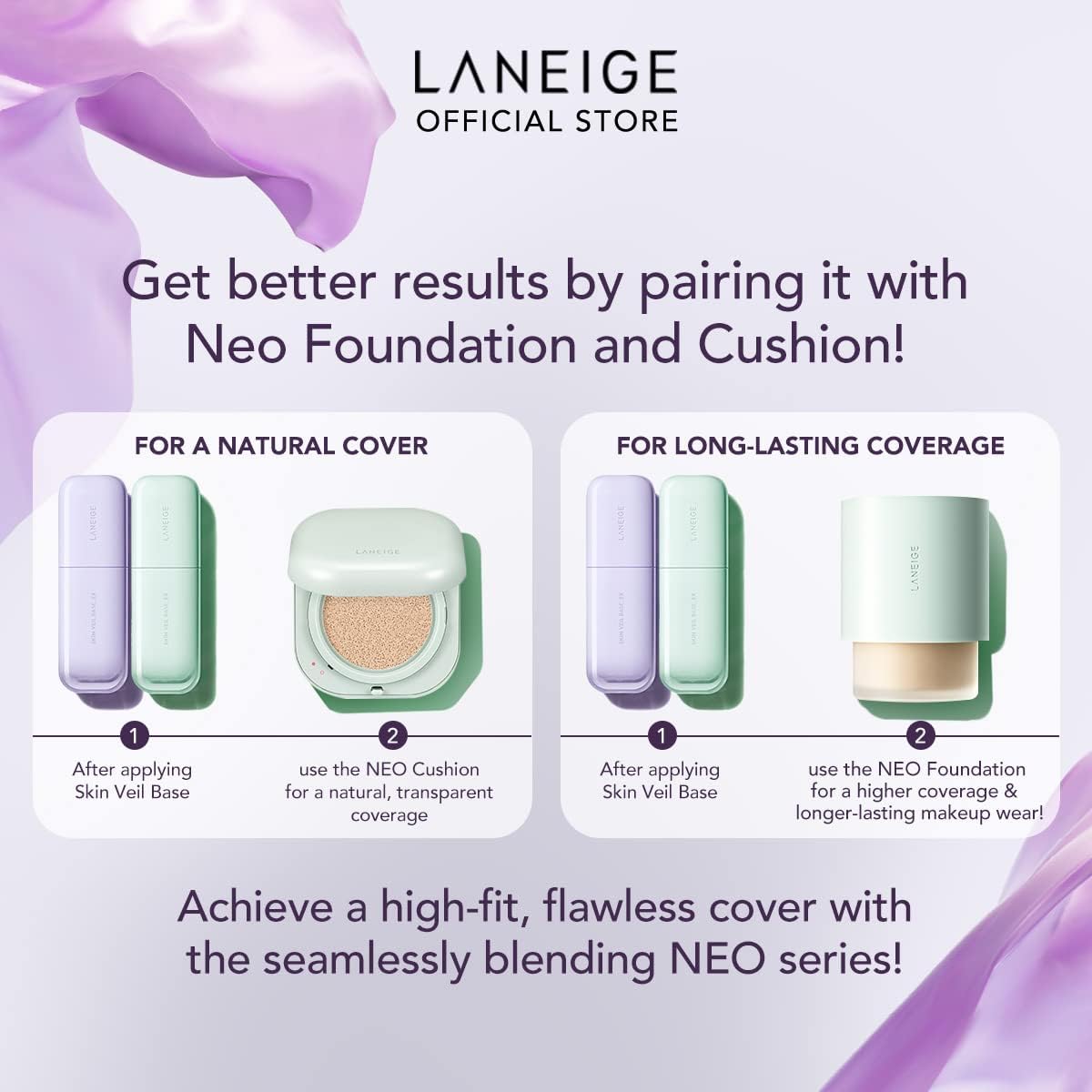 پرایمر ضد چروک و آبرسان لانیژ بنفش