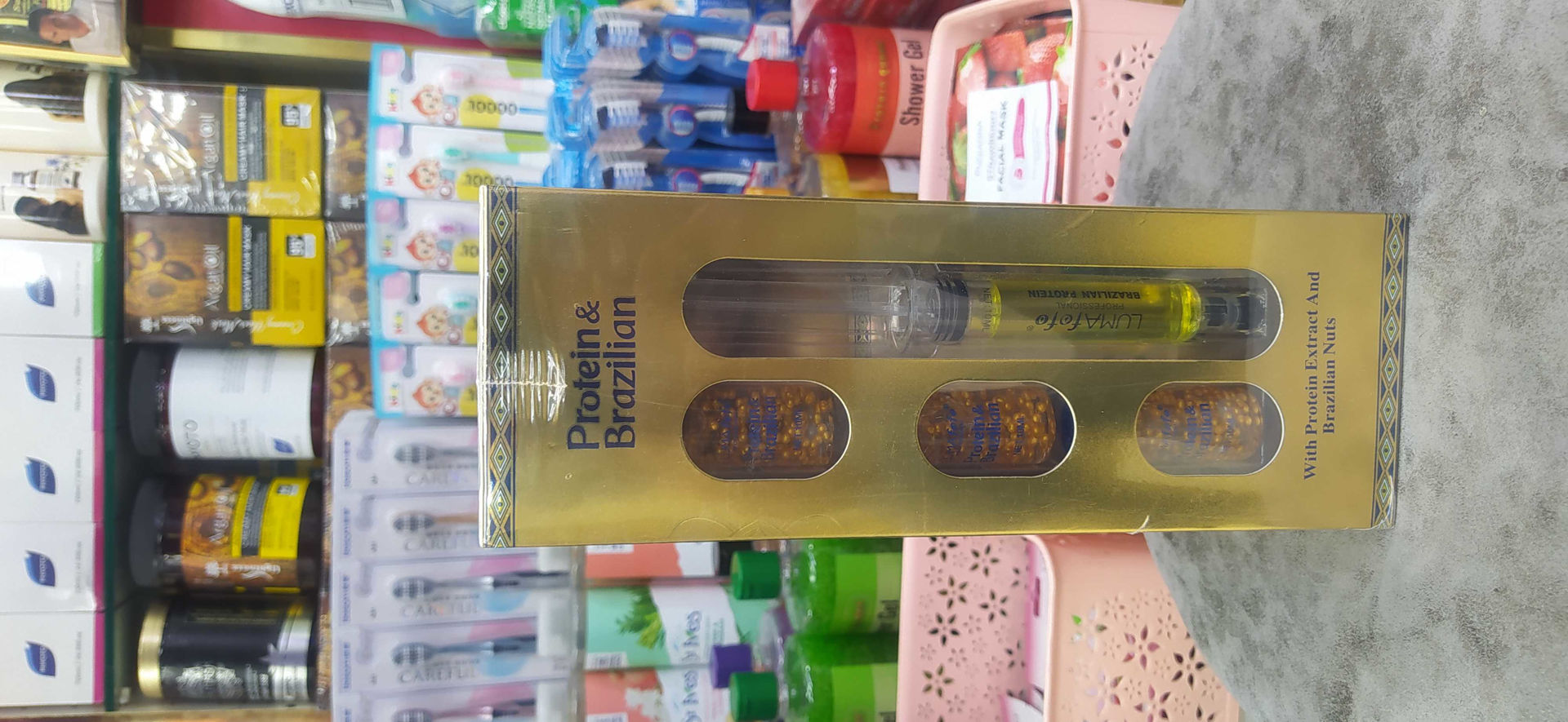 شامپو پروتئین لومافوفو همراه سرم