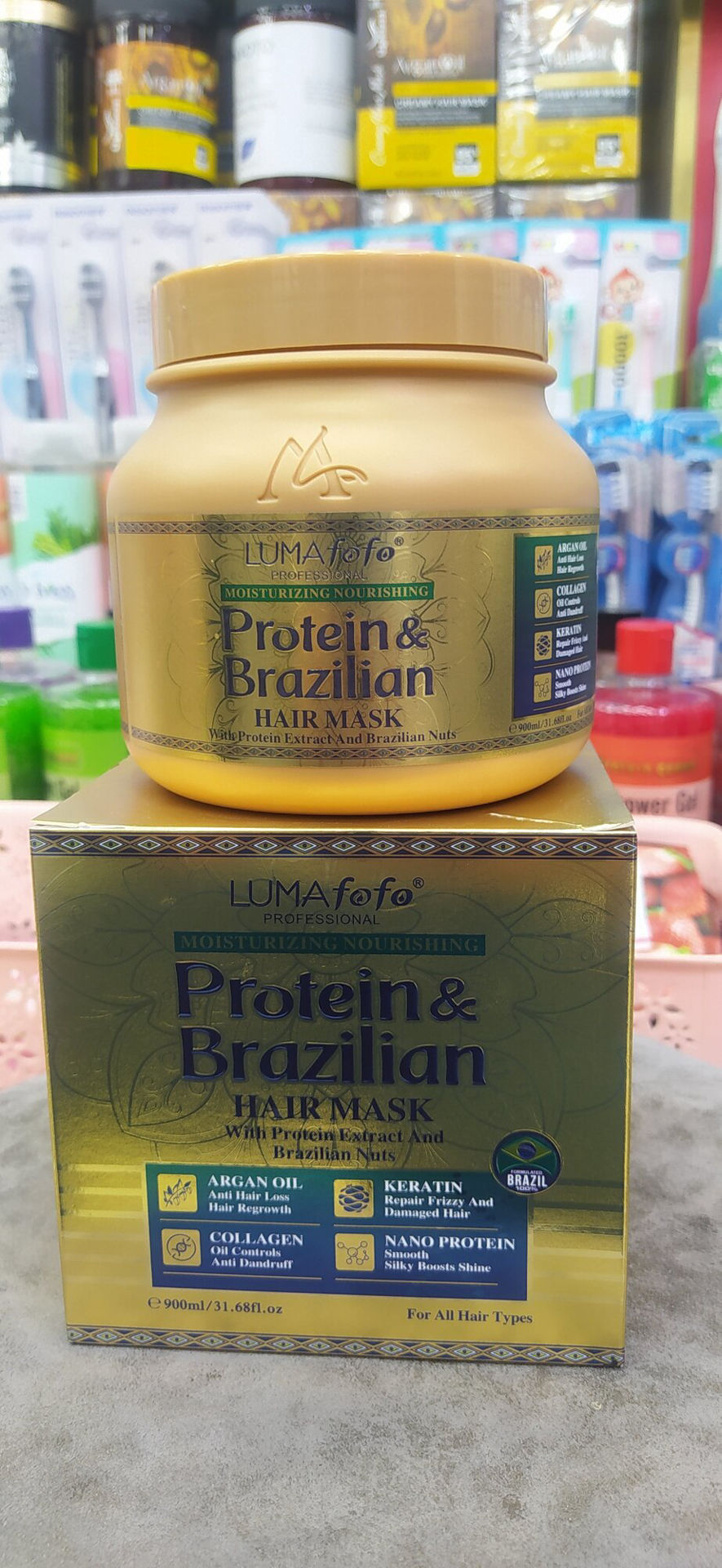 ماسک مو نانو پروتئین لومافوفو