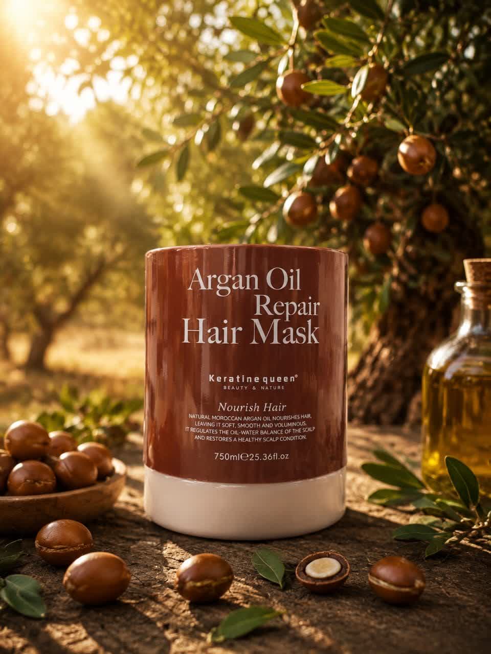 ماسک مو آرگان کراتین کوئین