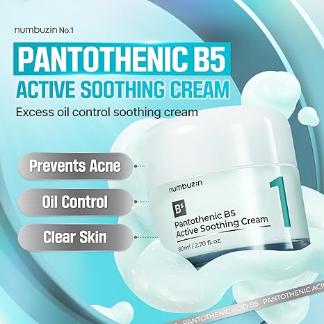 numbuzin No.1 Pantothenic B5 Active Soothing Cream