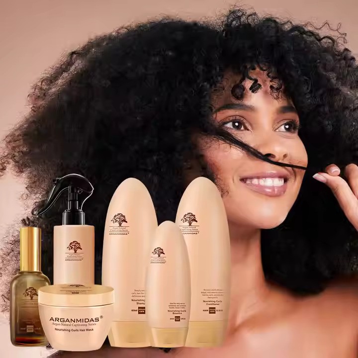 شامپوی موی فر آرگان میداس